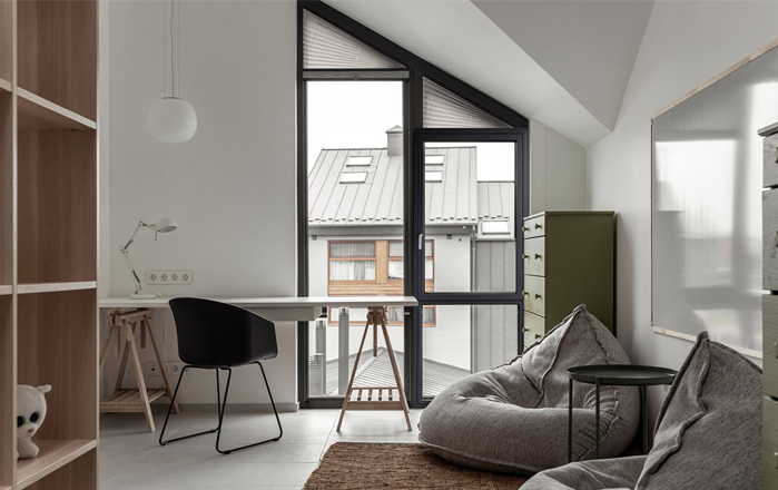 雙內開門聯窗五金系統