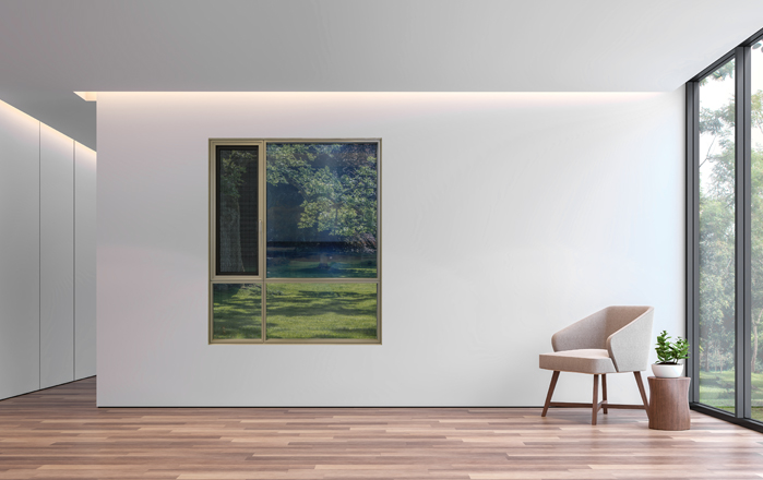 平開窗紗一體五金系統